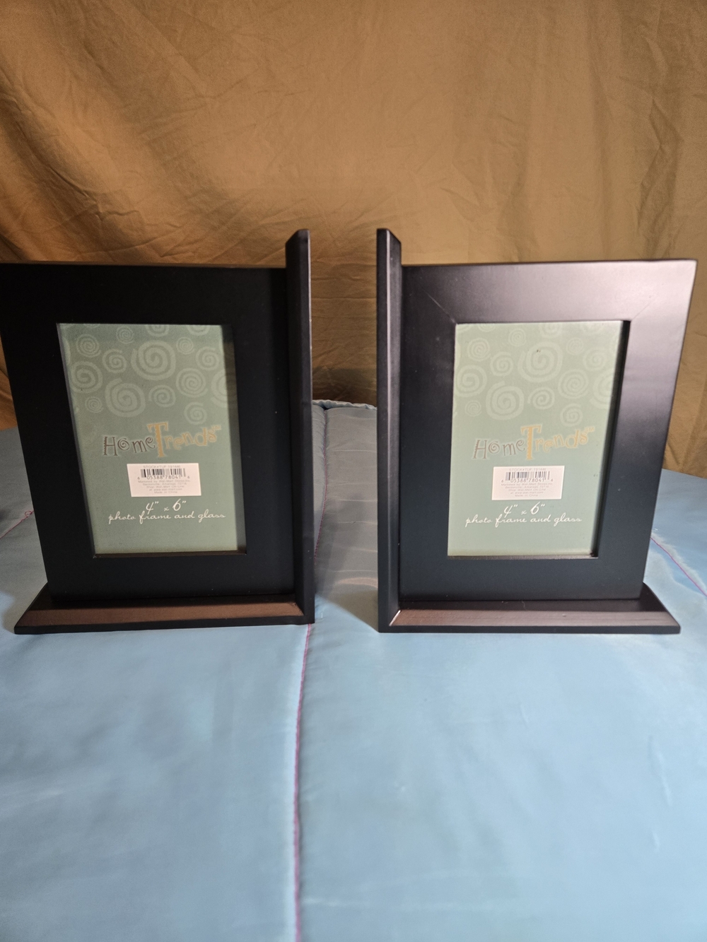 Home Trends Bookends Photo Frame 4x6 Photo New